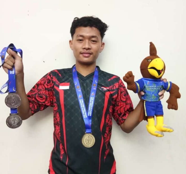 Peparda DIY 2022 Putra Tegar Dw , Sabet 3 Medali