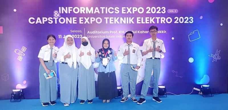 SMA Negeri 1 Cangkringan Mengikuti Seminar Informatics Expo 2023 di Universitas Islam Indonesia