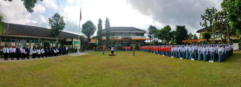 SMA Negeri 1 Cangkringan Melaksanakan Upacara Peringatan  Hari Kesaktian Pancasila Tahun 2023