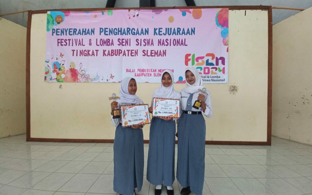 SMA Negeri 1 Cangkringan  Raih Tiga Kejuaraan FLSSN 2024  Tingkat Kabupaten- Provinsi