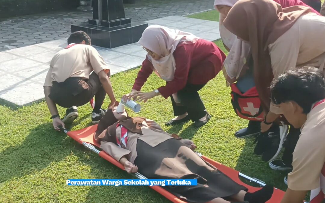 Simulasi Bencana Gempa Bumi Tahun 2025 di SMA Negeri 1 Cangkringan “Hari Kesiapsiagaan Bencana 2025”