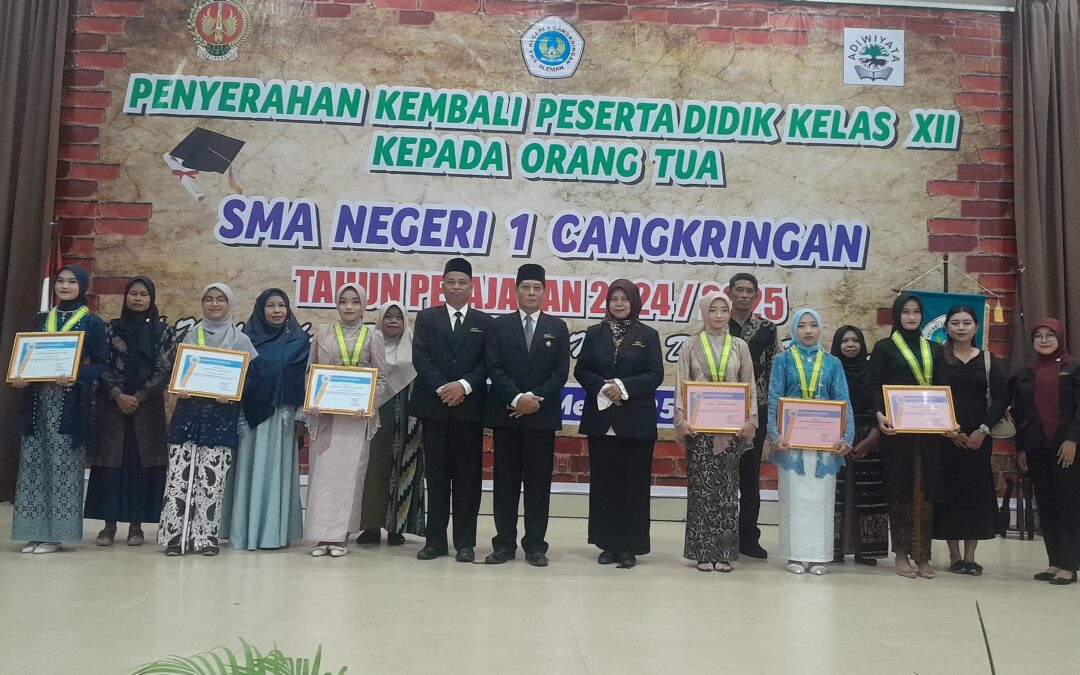 Penyerahan Peserta Didik Angkatan ke-25 Tahun Pelajaran 2024/2025