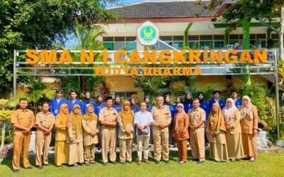 PENERJUNAN MAHASISWA PK UNY TAHUN 2025 DI SMAN 1 CANGKRINGAN