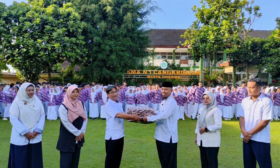 Apel Pagi Masa Tugas PLT.Kepsek Smanca Januari – Februari  2026 Berakhir Dr. Hery Kurniawan Akhmad Ikhsan,S.Pd.,M.Pd.B.I.