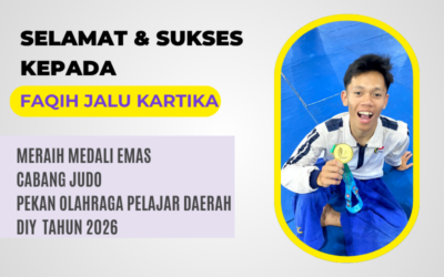 FAQIH JALU KARTIKA RAIH MEDALI EMAS CABOR JUDO POPDA DIY 2026