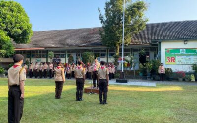 Upacara Hari Pramuka ke-65 Tahun 2026 Pangkalan SMA Negeri 1 Cangkringan “Berkreasi, Berinovasi, Terampil, dan Mandiri Mendukung Swasembada Pangan”