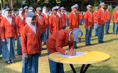 Pemilos-Pelantikan Osis Smanca Tahun Ajaran 2026/ 2027 Wujud Demokrasi Dan Regenerasi Kepemimpinan Murid